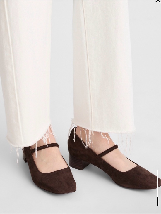 Madewell Shoes - The Greta Pump in Dark Roast